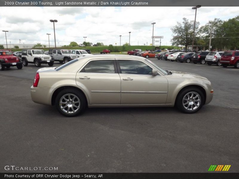 Light Sandstone Metallic / Dark Khaki/Light Graystone 2009 Chrysler 300 Touring