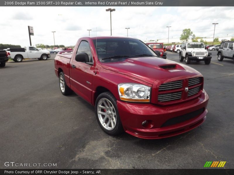 Front 3/4 View of 2006 Ram 1500 SRT-10 Regular Cab