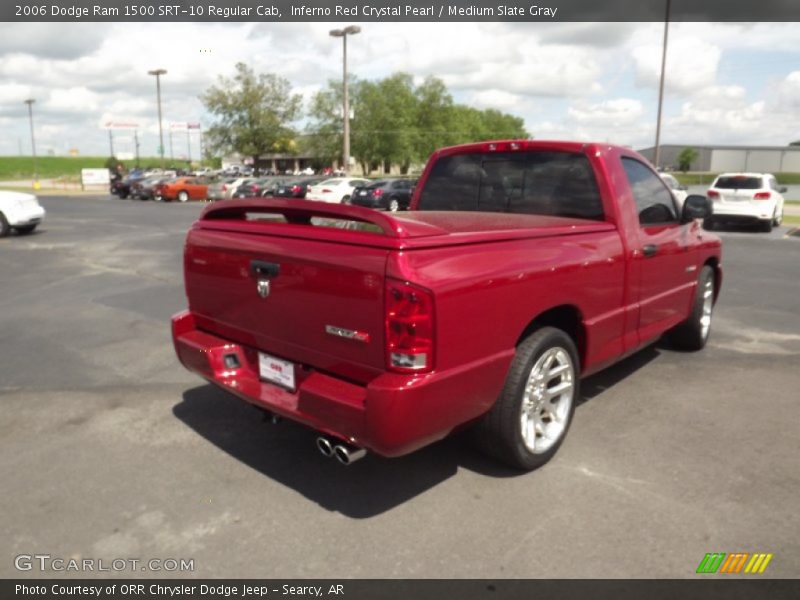 Inferno Red Crystal Pearl / Medium Slate Gray 2006 Dodge Ram 1500 SRT-10 Regular Cab
