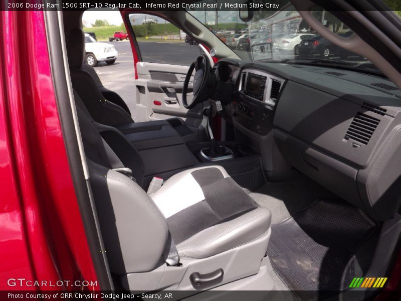 Inferno Red Crystal Pearl / Medium Slate Gray 2006 Dodge Ram 1500 SRT-10 Regular Cab