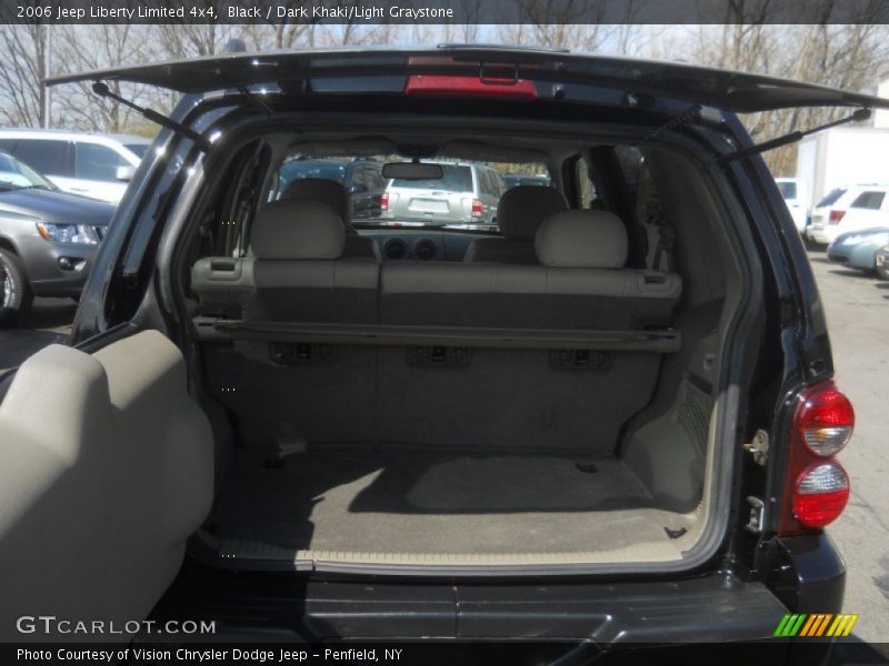 Black / Dark Khaki/Light Graystone 2006 Jeep Liberty Limited 4x4