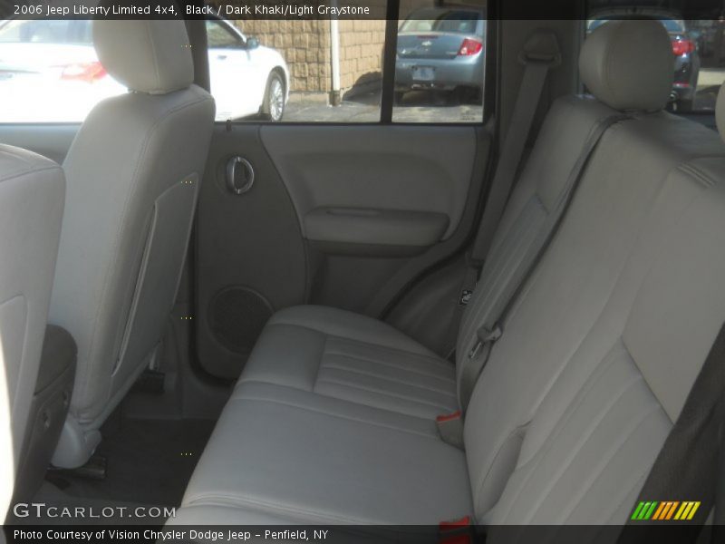 Black / Dark Khaki/Light Graystone 2006 Jeep Liberty Limited 4x4