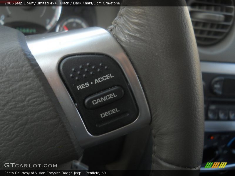 Black / Dark Khaki/Light Graystone 2006 Jeep Liberty Limited 4x4
