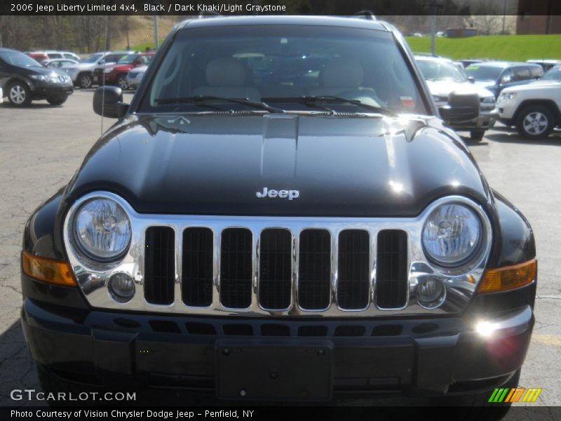 Black / Dark Khaki/Light Graystone 2006 Jeep Liberty Limited 4x4