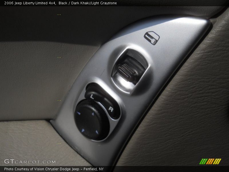 Black / Dark Khaki/Light Graystone 2006 Jeep Liberty Limited 4x4