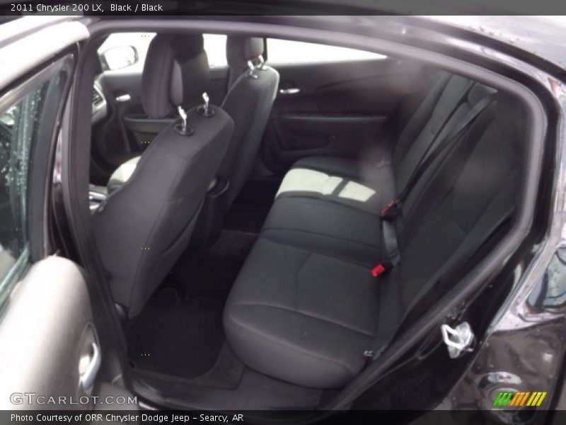 Black / Black 2011 Chrysler 200 LX