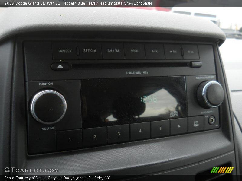 Modern Blue Pearl / Medium Slate Gray/Light Shale 2009 Dodge Grand Caravan SE