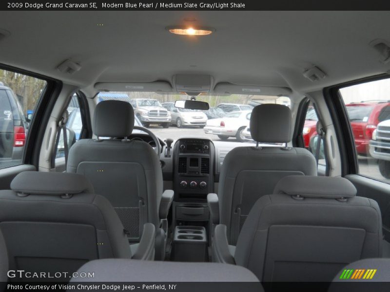 Modern Blue Pearl / Medium Slate Gray/Light Shale 2009 Dodge Grand Caravan SE