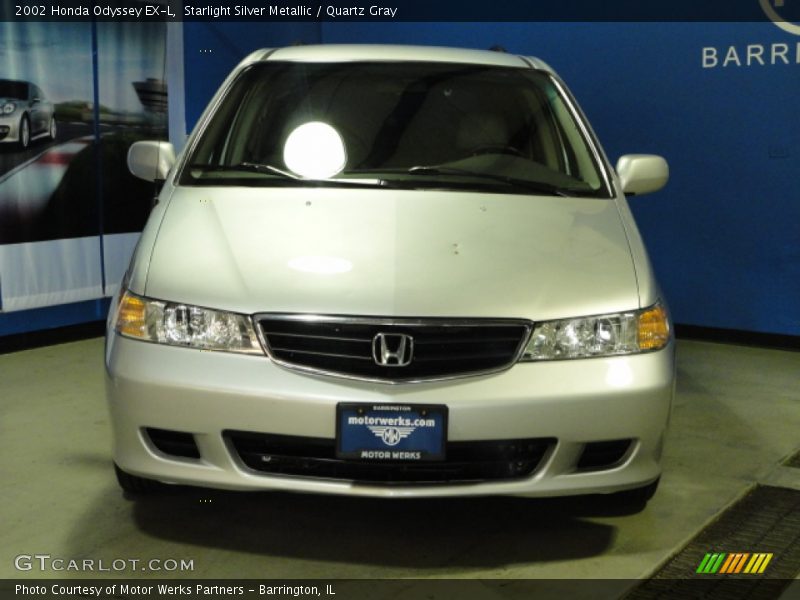 Starlight Silver Metallic / Quartz Gray 2002 Honda Odyssey EX-L
