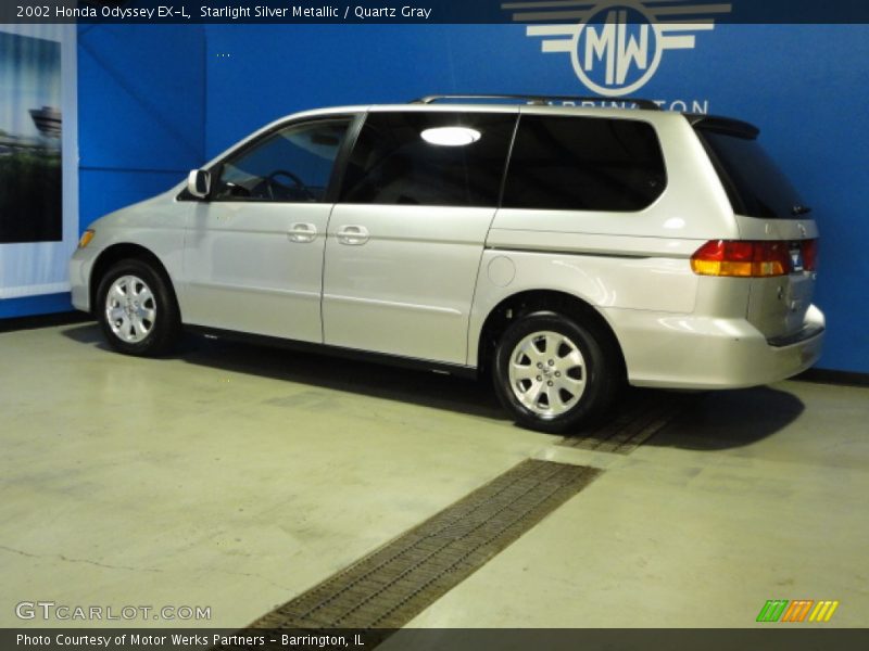 Starlight Silver Metallic / Quartz Gray 2002 Honda Odyssey EX-L