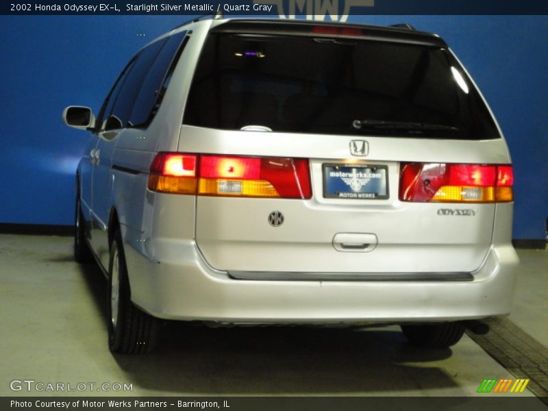 Starlight Silver Metallic / Quartz Gray 2002 Honda Odyssey EX-L