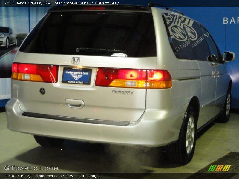 Starlight Silver Metallic / Quartz Gray 2002 Honda Odyssey EX-L