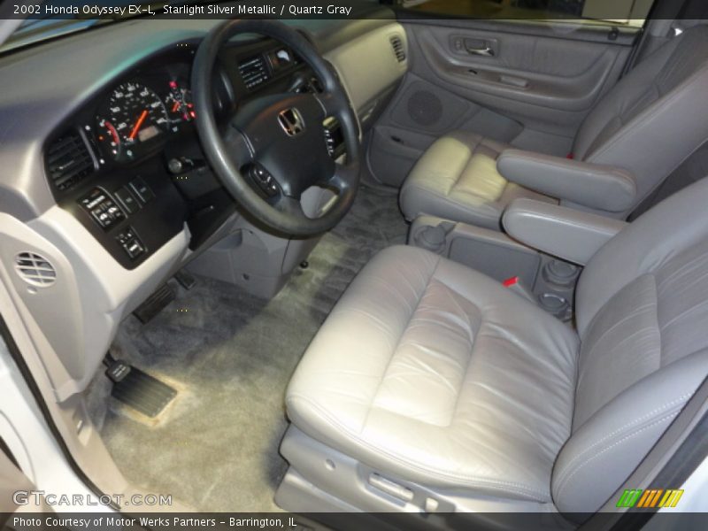 Starlight Silver Metallic / Quartz Gray 2002 Honda Odyssey EX-L