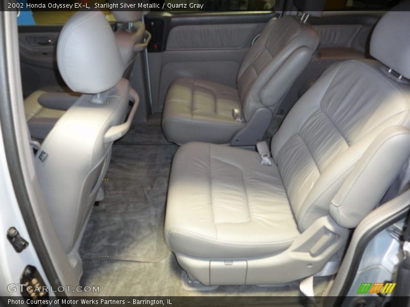 Starlight Silver Metallic / Quartz Gray 2002 Honda Odyssey EX-L