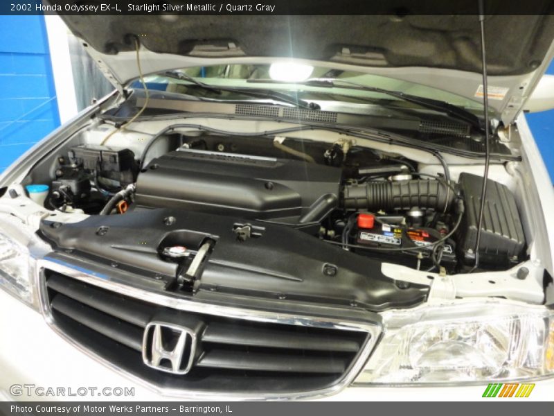 Starlight Silver Metallic / Quartz Gray 2002 Honda Odyssey EX-L