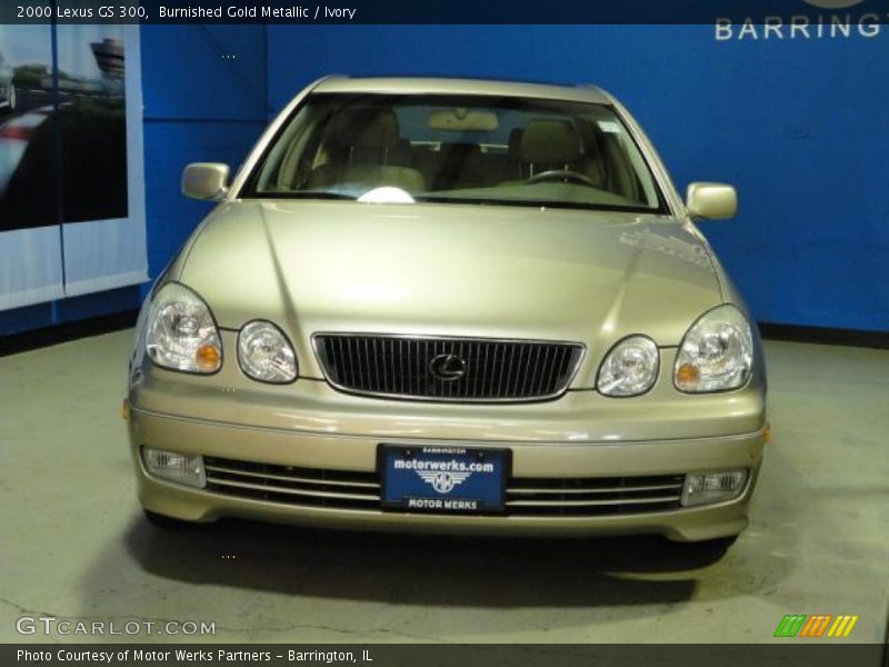 Burnished Gold Metallic / Ivory 2000 Lexus GS 300