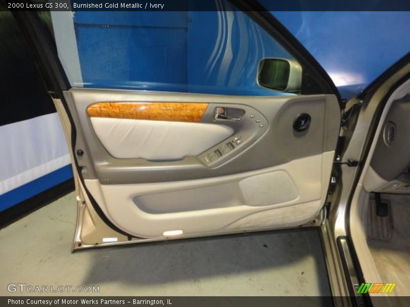 Burnished Gold Metallic / Ivory 2000 Lexus GS 300