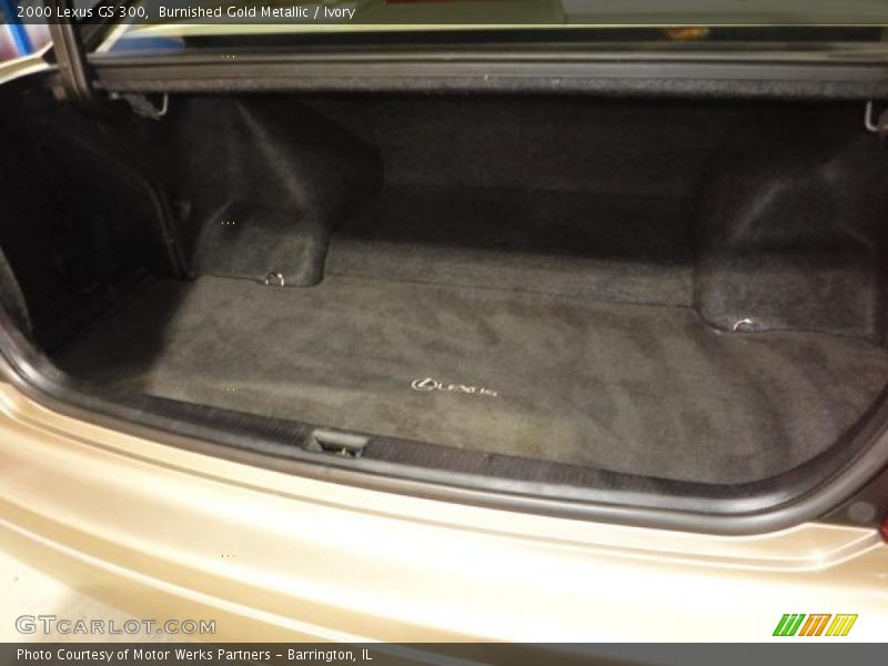 Burnished Gold Metallic / Ivory 2000 Lexus GS 300