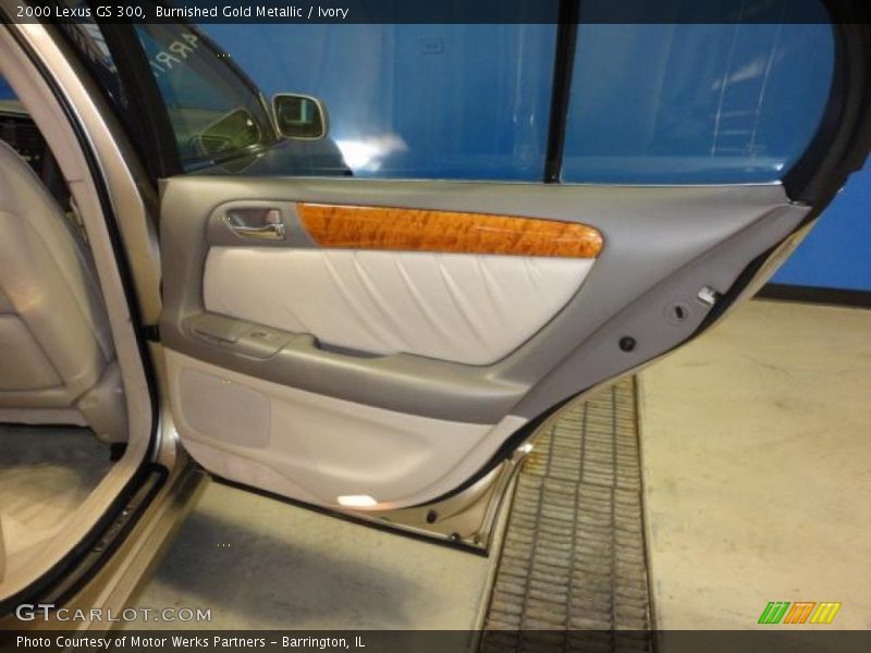 Burnished Gold Metallic / Ivory 2000 Lexus GS 300