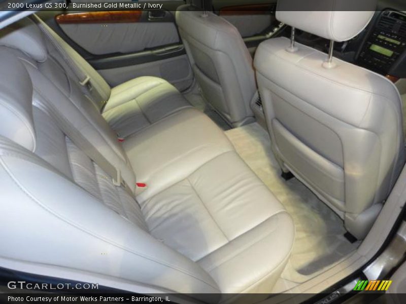 Burnished Gold Metallic / Ivory 2000 Lexus GS 300