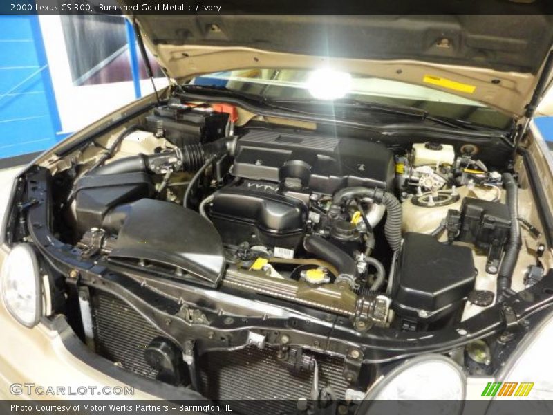 Burnished Gold Metallic / Ivory 2000 Lexus GS 300