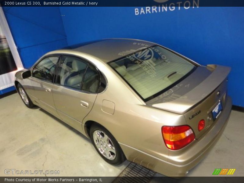 Burnished Gold Metallic / Ivory 2000 Lexus GS 300