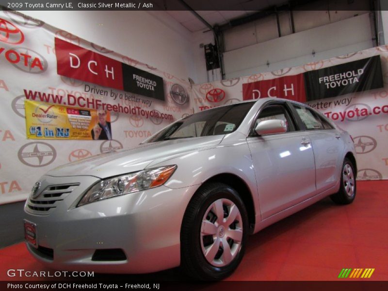 Classic Silver Metallic / Ash 2009 Toyota Camry LE