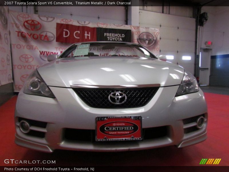 Titanium Metallic / Dark Charcoal 2007 Toyota Solara Sport V6 Convertible