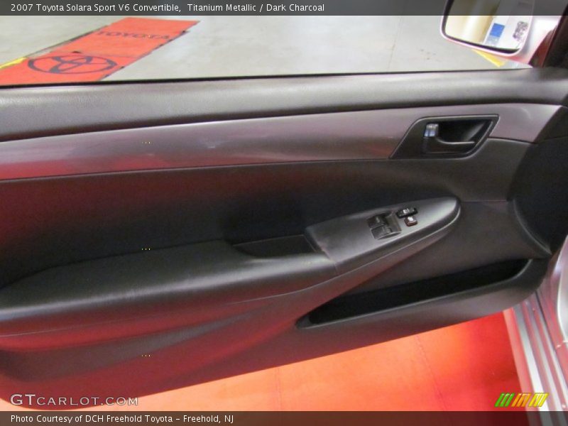 Titanium Metallic / Dark Charcoal 2007 Toyota Solara Sport V6 Convertible