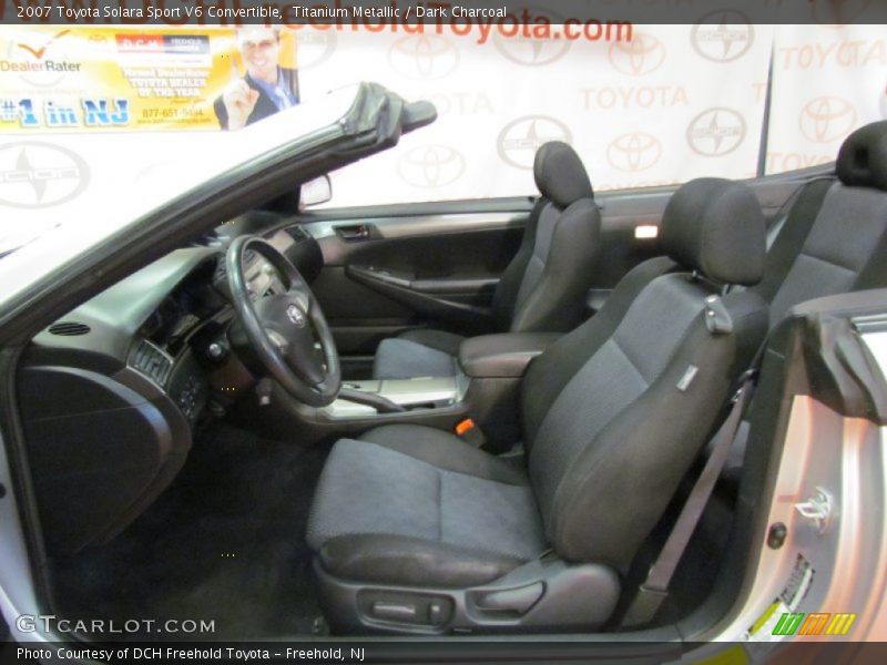 Titanium Metallic / Dark Charcoal 2007 Toyota Solara Sport V6 Convertible