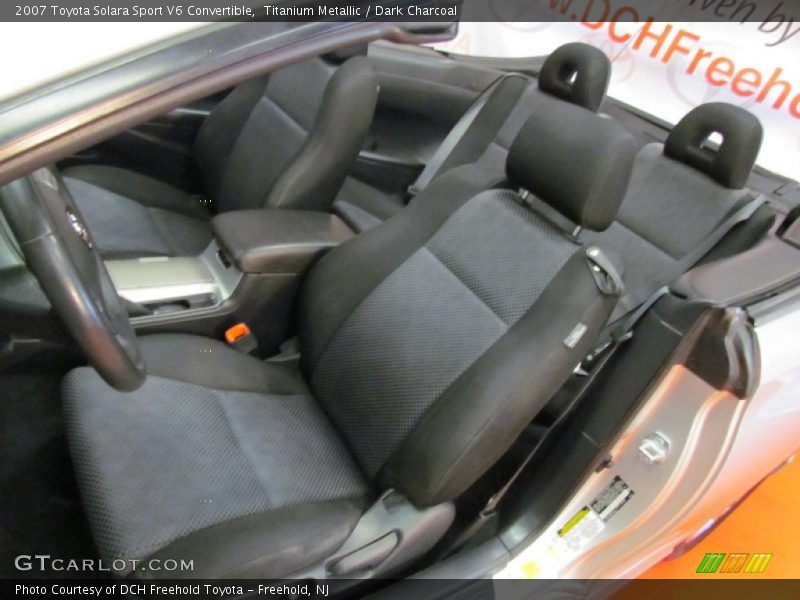 Titanium Metallic / Dark Charcoal 2007 Toyota Solara Sport V6 Convertible