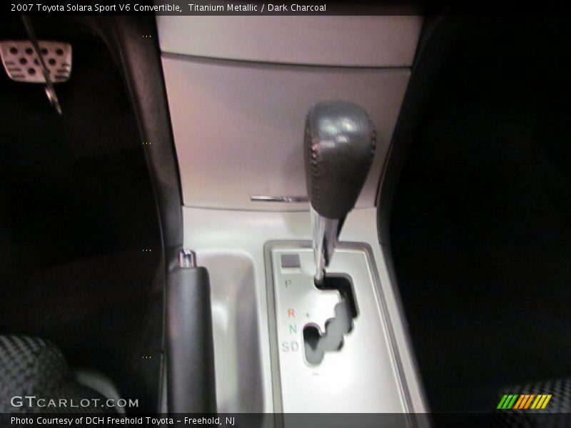 Titanium Metallic / Dark Charcoal 2007 Toyota Solara Sport V6 Convertible