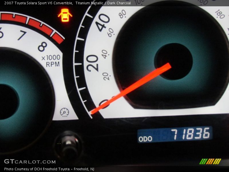 Titanium Metallic / Dark Charcoal 2007 Toyota Solara Sport V6 Convertible