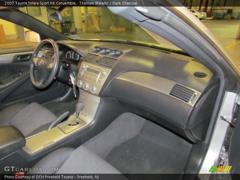 Titanium Metallic / Dark Charcoal 2007 Toyota Solara Sport V6 Convertible