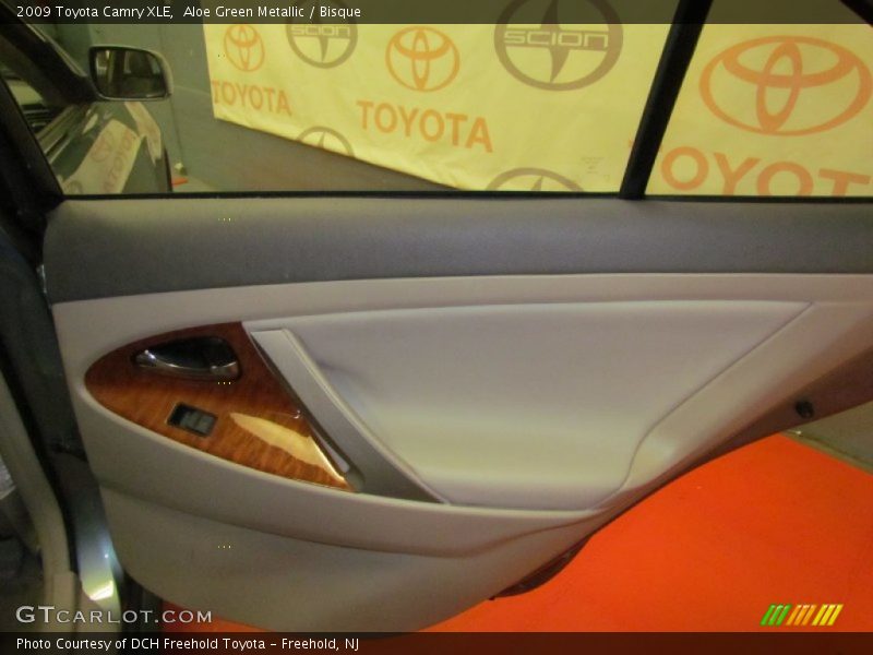 Aloe Green Metallic / Bisque 2009 Toyota Camry XLE
