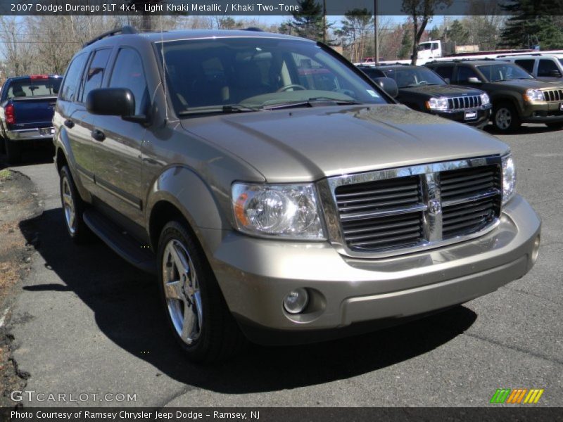 Light Khaki Metallic / Khaki Two-Tone 2007 Dodge Durango SLT 4x4