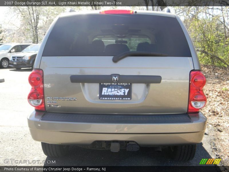 Light Khaki Metallic / Khaki Two-Tone 2007 Dodge Durango SLT 4x4