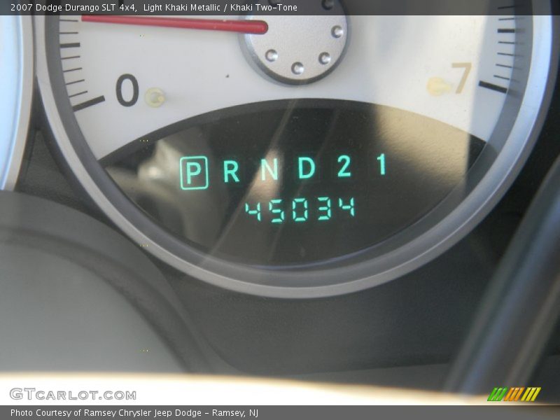 Light Khaki Metallic / Khaki Two-Tone 2007 Dodge Durango SLT 4x4