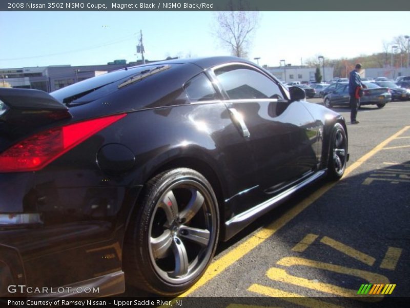 Magnetic Black / NISMO Black/Red 2008 Nissan 350Z NISMO Coupe