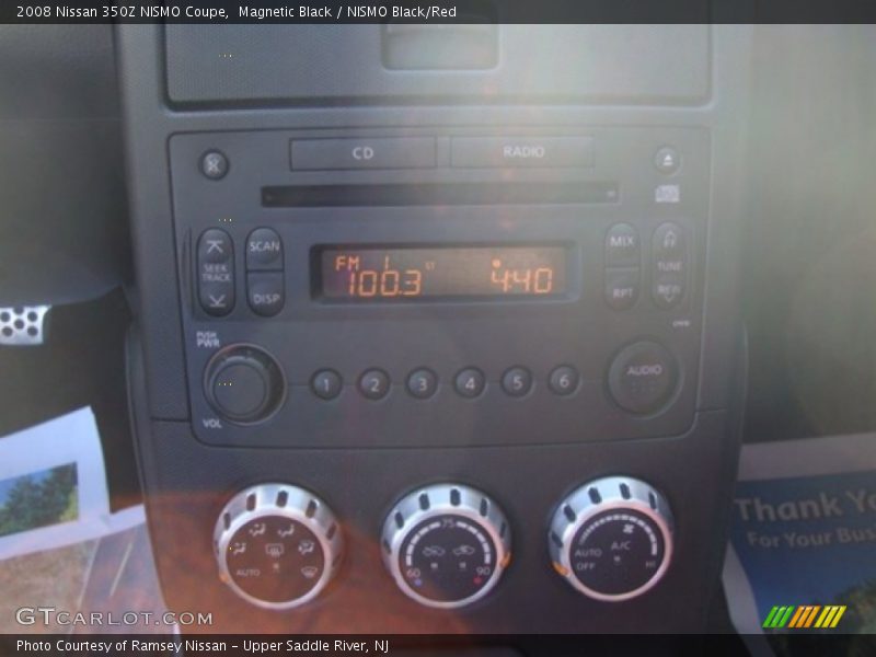 Magnetic Black / NISMO Black/Red 2008 Nissan 350Z NISMO Coupe