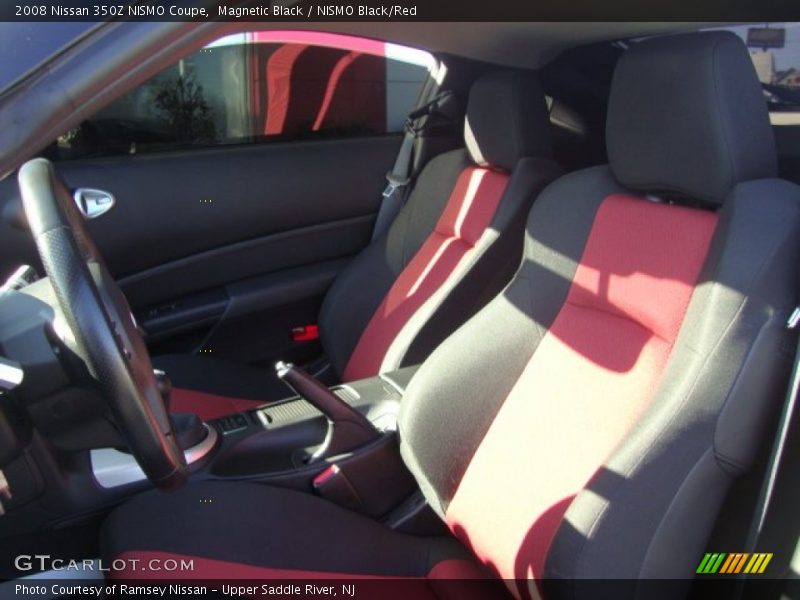 Magnetic Black / NISMO Black/Red 2008 Nissan 350Z NISMO Coupe