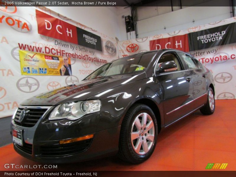 Mocha Brown / Pure Beige 2006 Volkswagen Passat 2.0T Sedan