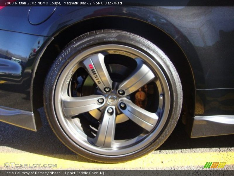 Magnetic Black / NISMO Black/Red 2008 Nissan 350Z NISMO Coupe