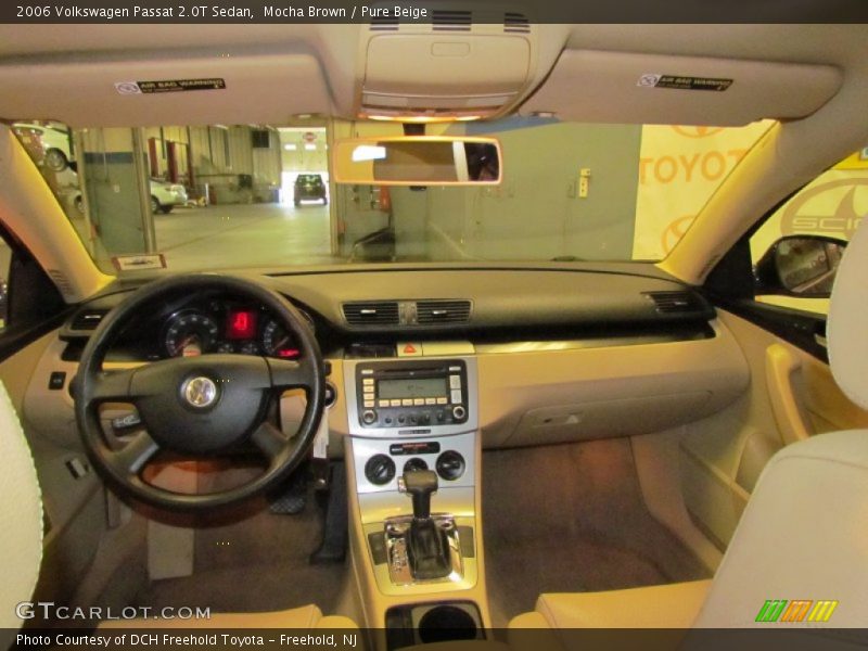 Mocha Brown / Pure Beige 2006 Volkswagen Passat 2.0T Sedan