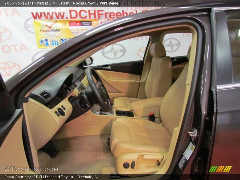 Mocha Brown / Pure Beige 2006 Volkswagen Passat 2.0T Sedan