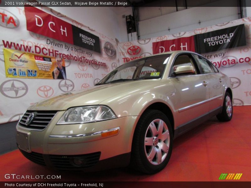 Mojave Beige Metallic / Beige 2001 Volkswagen Passat GLX Sedan