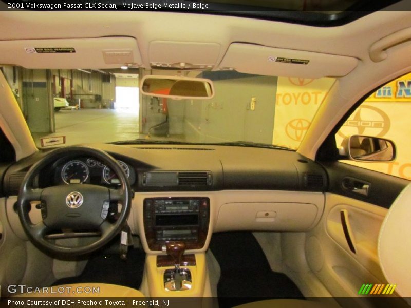 Mojave Beige Metallic / Beige 2001 Volkswagen Passat GLX Sedan