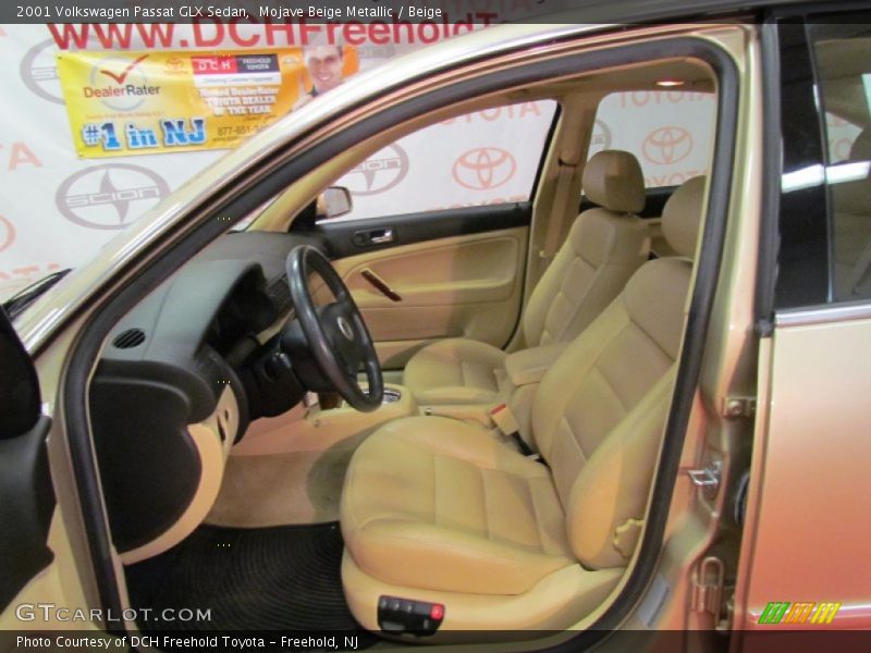 Mojave Beige Metallic / Beige 2001 Volkswagen Passat GLX Sedan