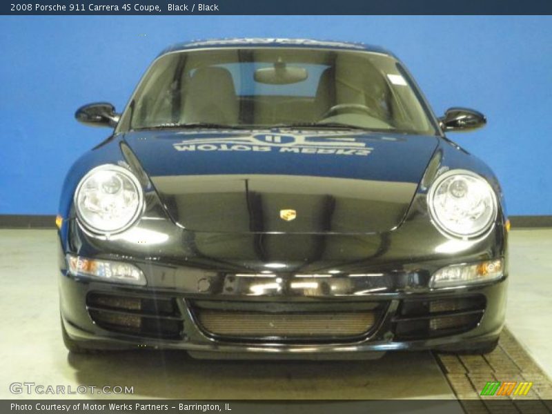 Black / Black 2008 Porsche 911 Carrera 4S Coupe
