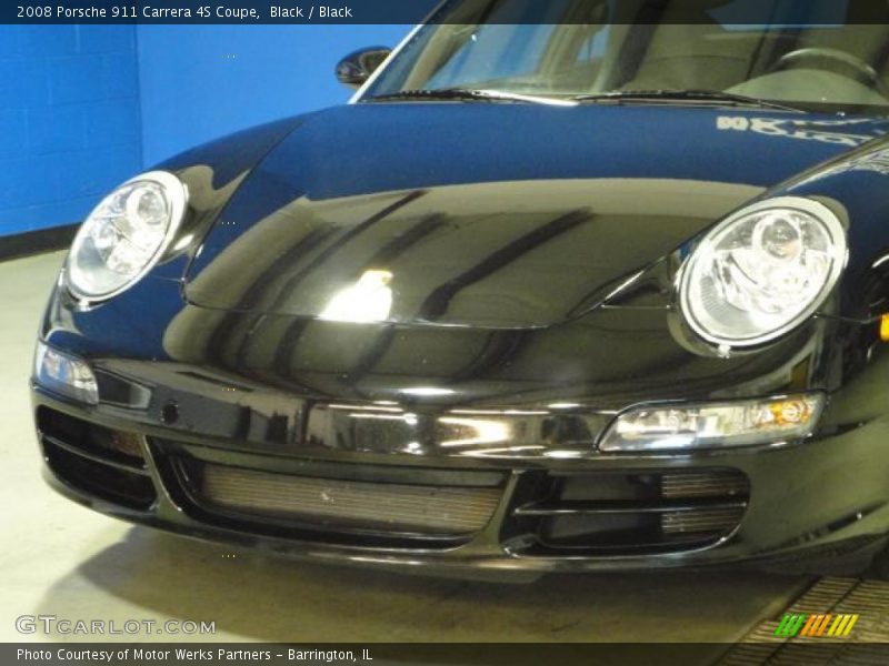 Black / Black 2008 Porsche 911 Carrera 4S Coupe